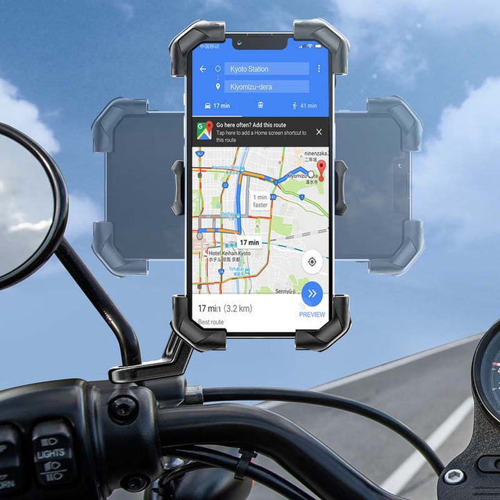 Lisslune | Universal Bike Phone Holder with 360° View