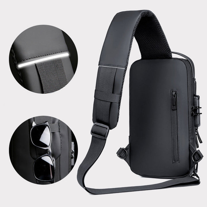 Skorter | Theft-proof shoulder bag with USB charging port
