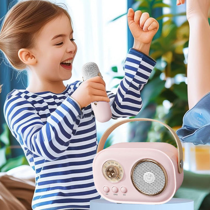 Lisslune | Portable Bluetooth Speaker with Wireless Microphone