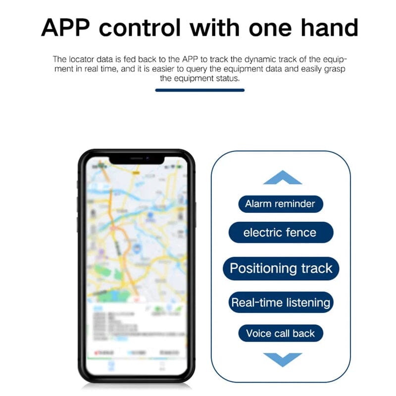 Lisslune | GPS Tracker Stronger magnetic car vehicle tracking