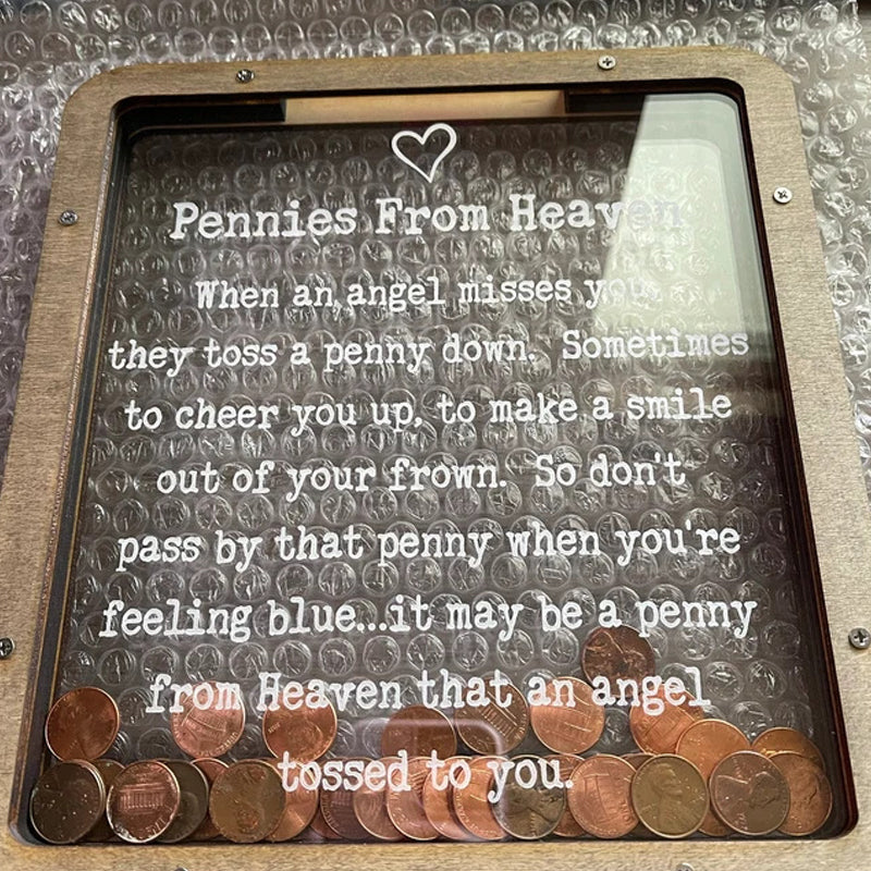 Lisslune | Paradise Bank Piggy Bank made of Wood