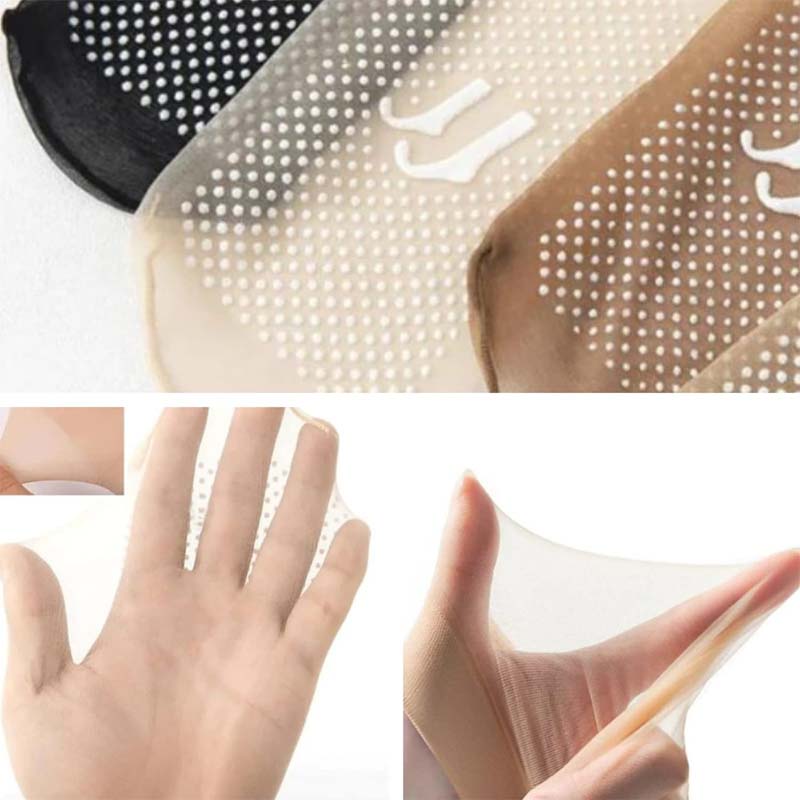 Lisslune | Spring Summer Invisible Non-Slip Crystal Silk Socks