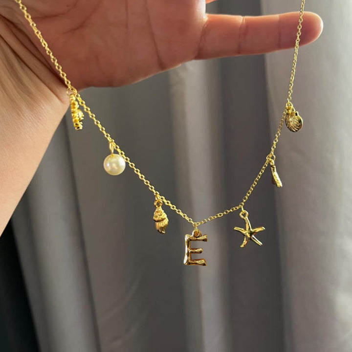 Lisslune | Ocean letter chain