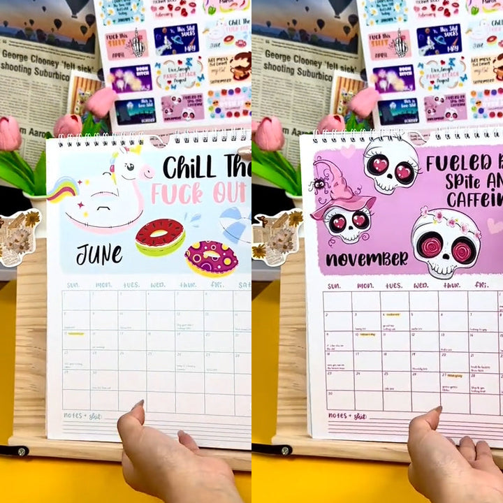 Lisslune | New Version - Hot Air Balloon - NOW IT STARTS AGAIN 2025 CALENDAR