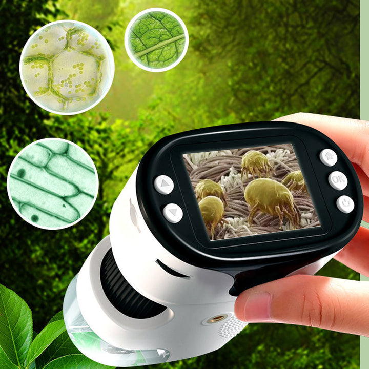 Lisslune | Portable Microscope with Lighting is suitable for home use