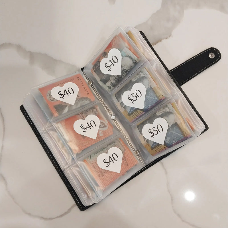 Lisslune | 96 Envelope Savings Challenge Book