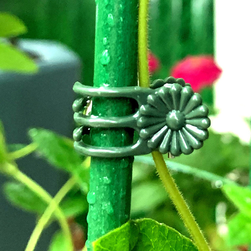 Lisslune | Mounting clip for plants and flowers on support poles