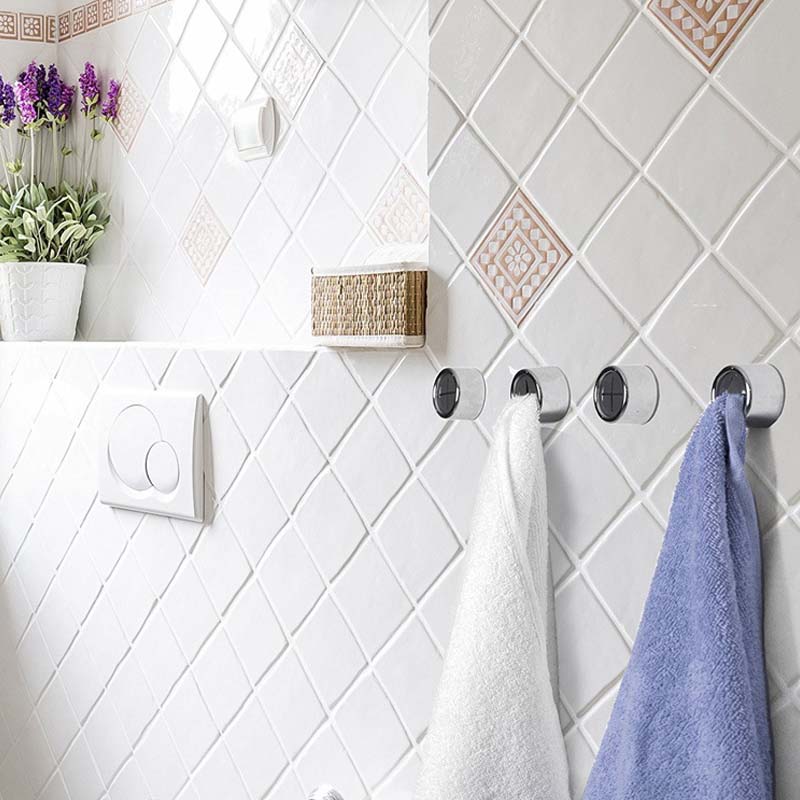 Lisslune | Round self-adhesive towel hooks for the kitchen