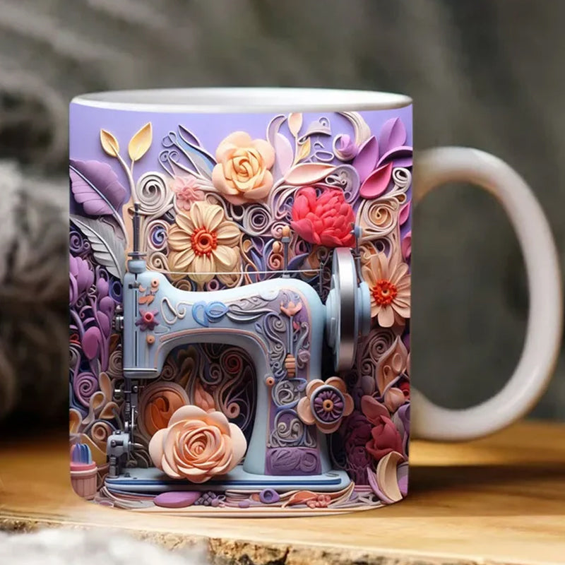 Lisslune | 3D sewing machine printed water cup