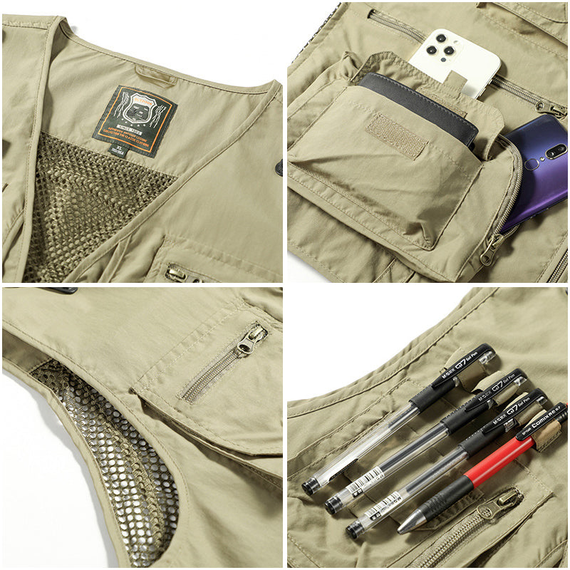 Lisslune | Multi Pocket Summer Vest