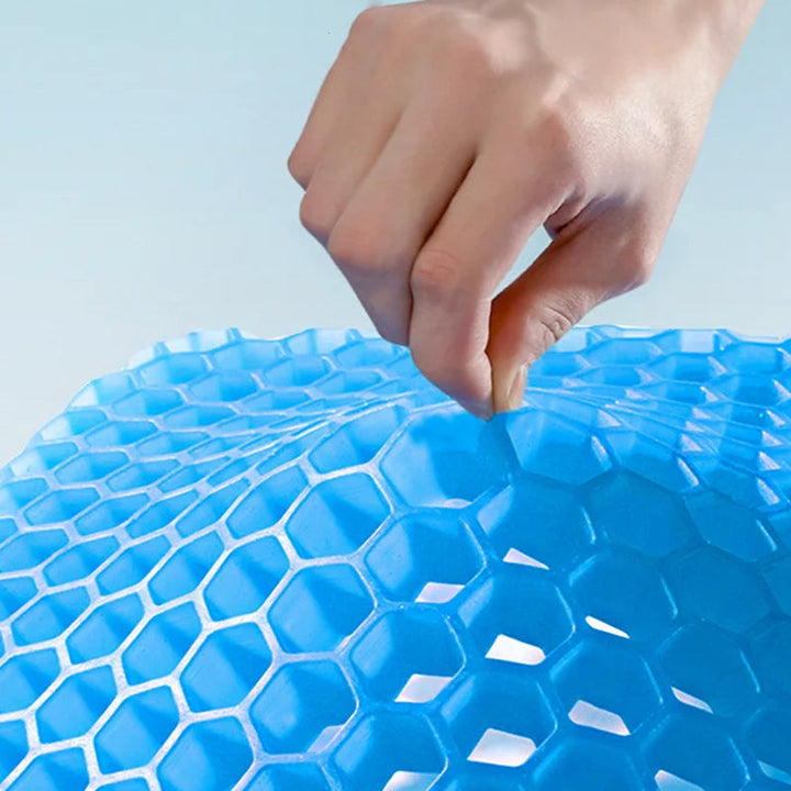 Lisslune | Cushion with Honeycomb Shape (Cushion + Cover for Seat Cushion)
