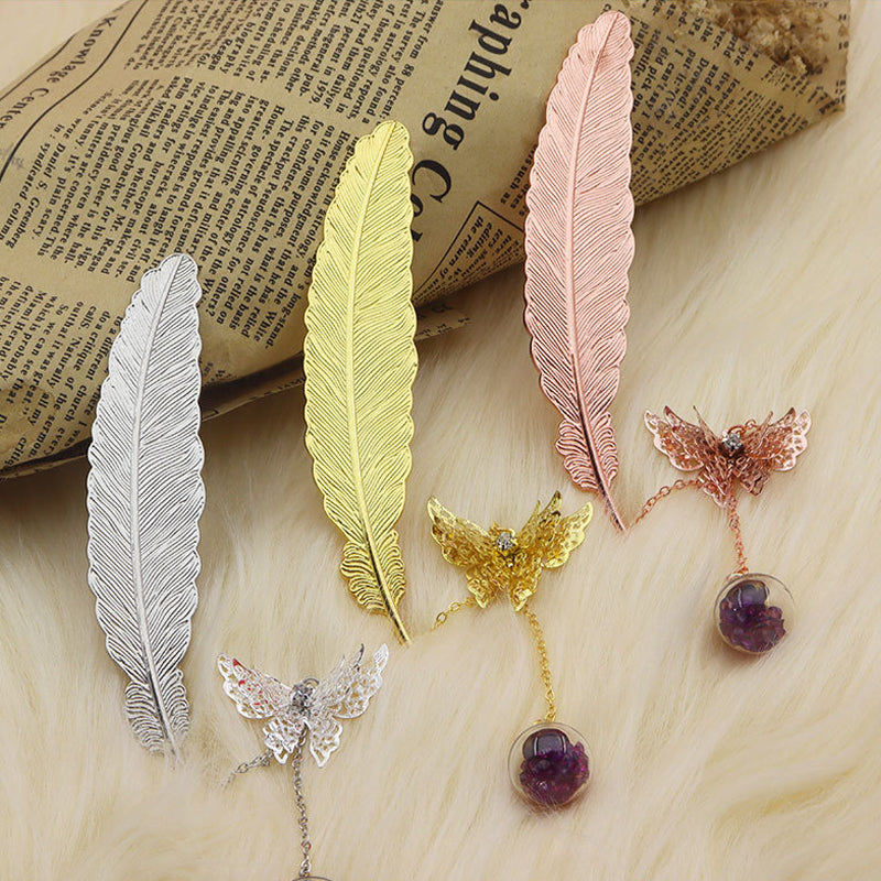 Lisslune | Metal Spring Bookmark