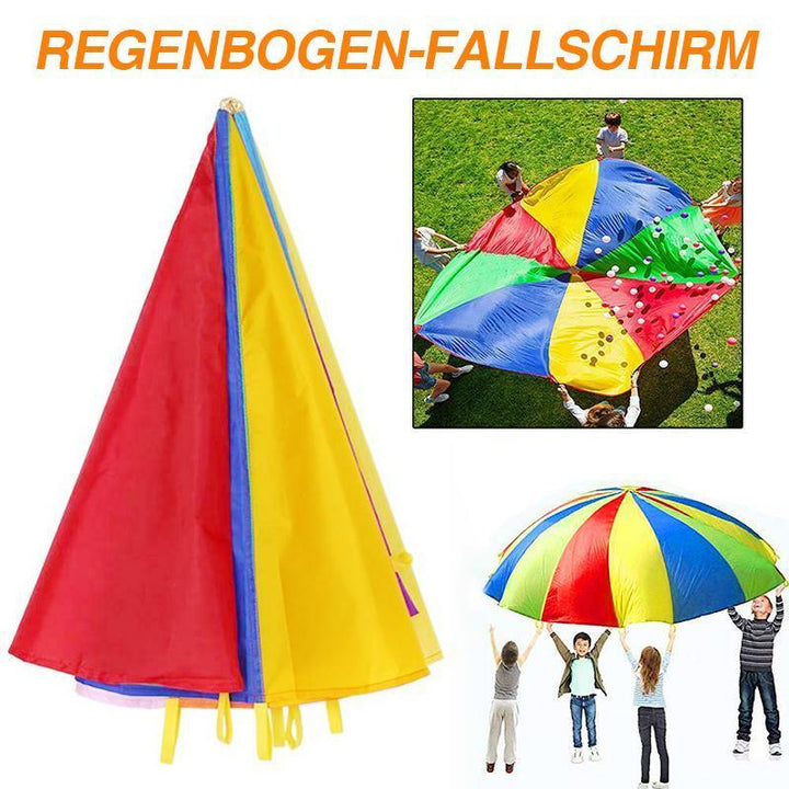 Lisslune | Colorful Parachute for Kids and Family