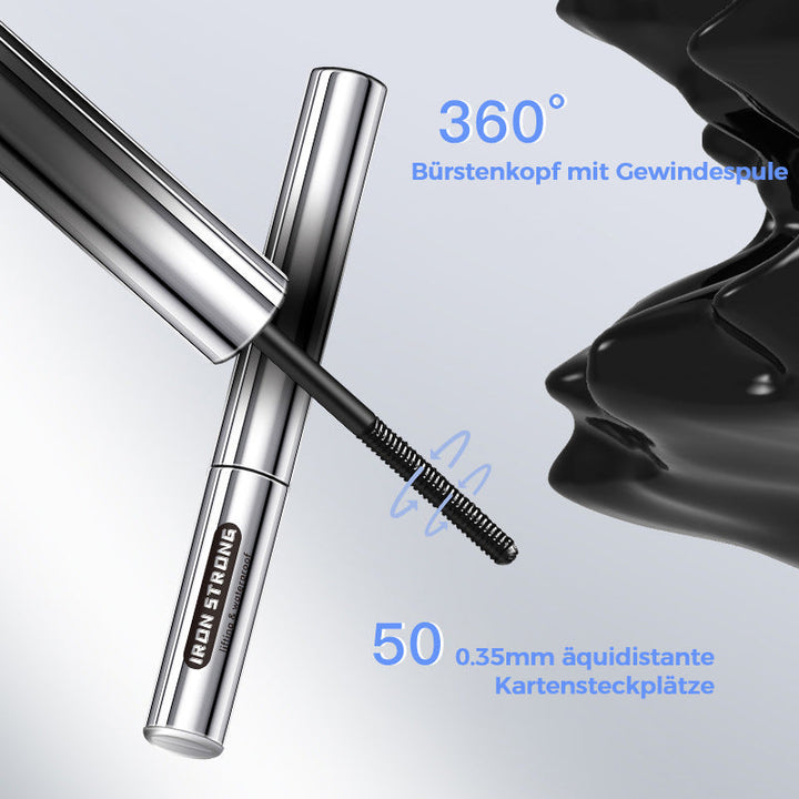Lisslune | Waterproof and smudge-proof mascara in metal bottle