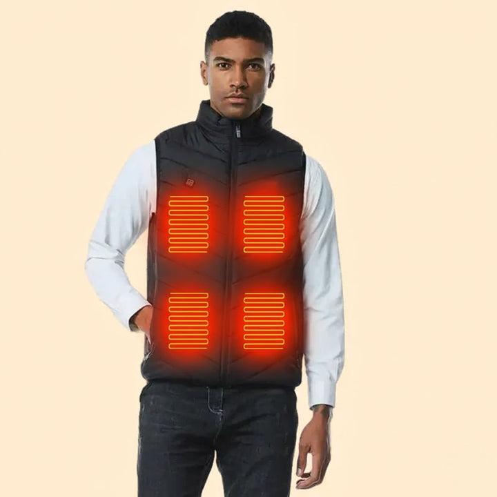 Lisslune | Thermo Heated Gilet | Insulated, Design for Hiking, Travel & Everyday Wear | Womens and Mens Heated Gilet