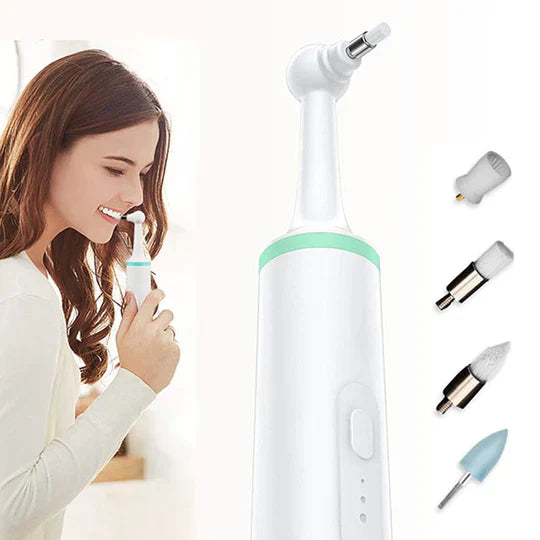 Lisslune | Tooth Plaque Remover | Effective, Portable & Ideal for Maintaining Healthy Gums and Teeth