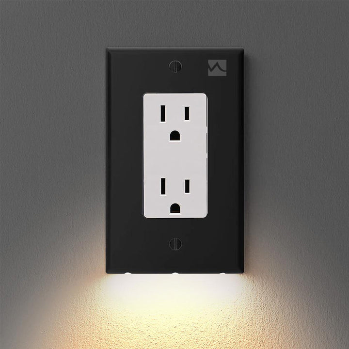 Lisslune | Outlet wall plate with LED night lights