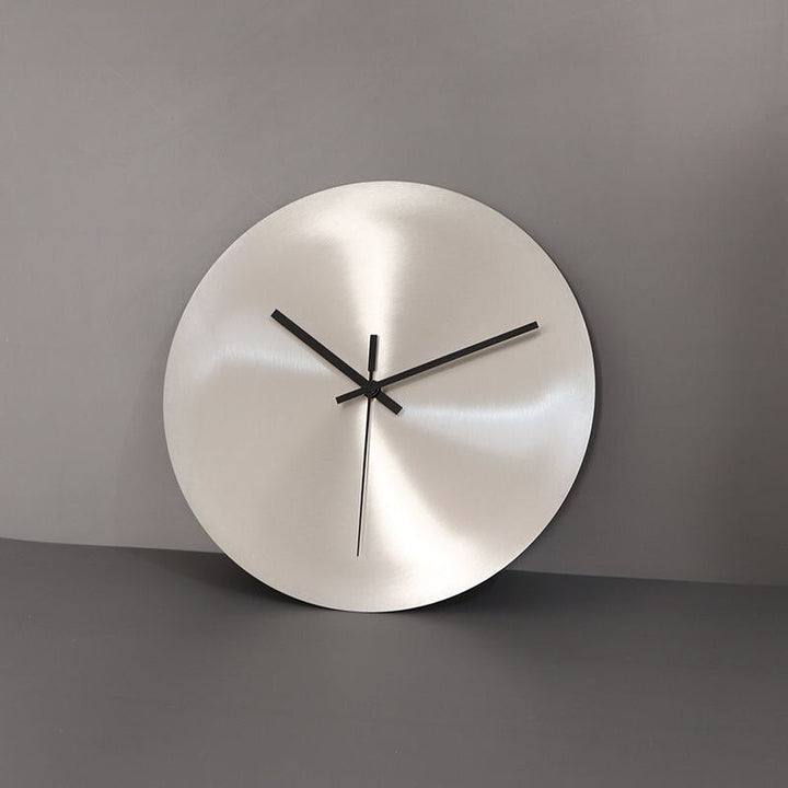Lisslune | SteelTime - Sleek Stainless Steel Wall Clock