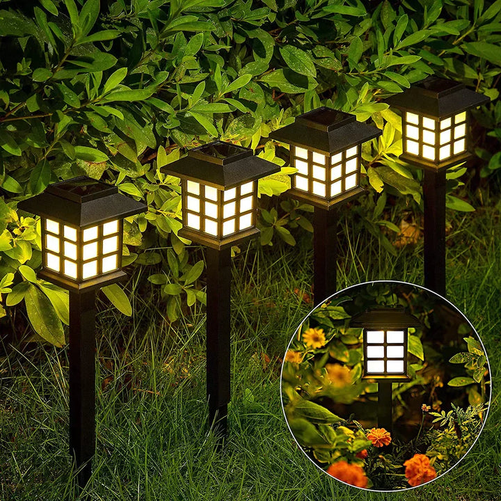 Lisslune | LuminaQuad - Solar LED garden lamp