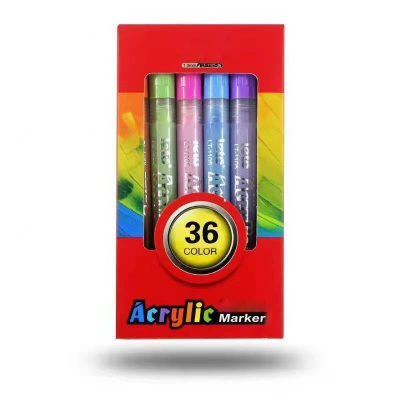 Lisslune | Highly pigmented acrylic paint markers
