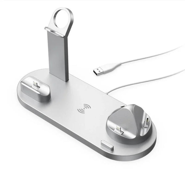 Lisslune | 7-in-1 Wireless Charging Station with MagSafe & CryoBoost – Fast & Efficient Charging for iPhone, Apple Watch, and More