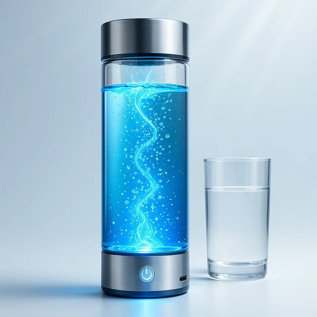 Lisslune | Hydrogen Water Bottle | USB Rechargeable, Anti-Inflammatory & Perfect for Daily Hydration and Wellness