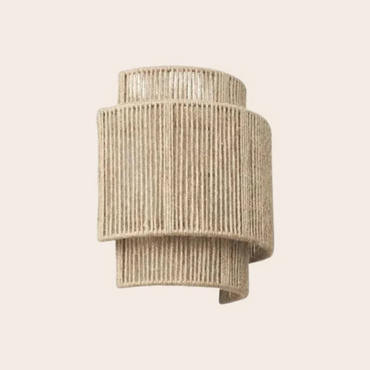 Lisslune | Modern Braided Rattan Wall Lamp