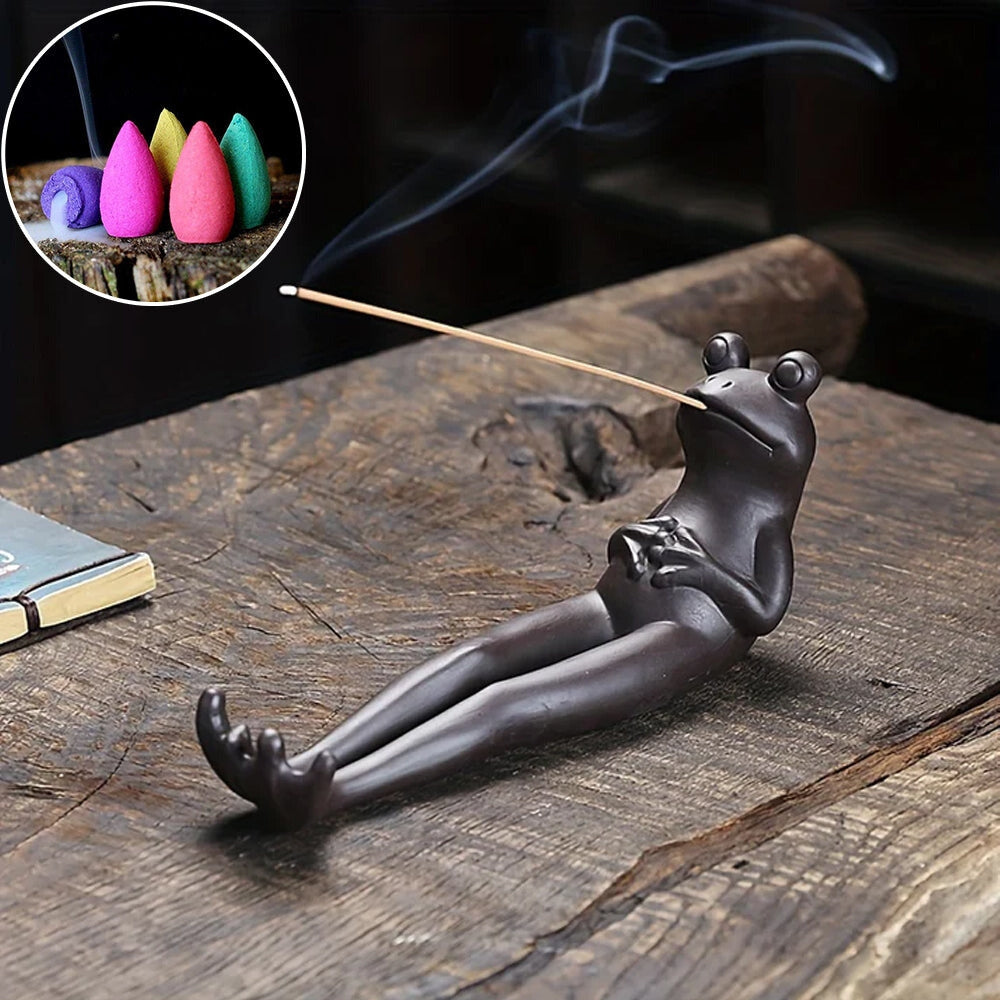 Lisslune | ZenMist - Nature-inspired ceramic incense stick holder