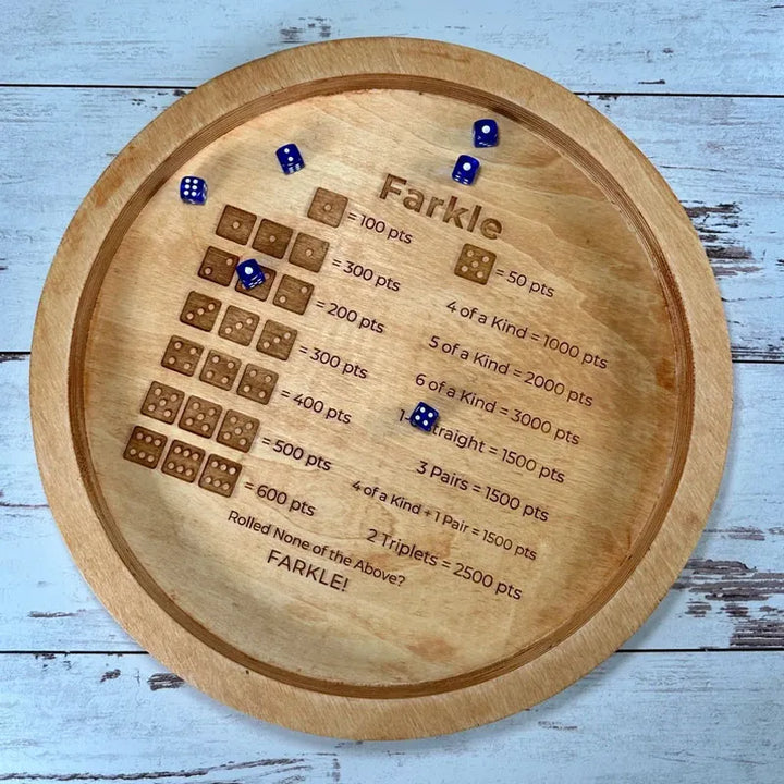 Lisslune | Farkle Dice Tray