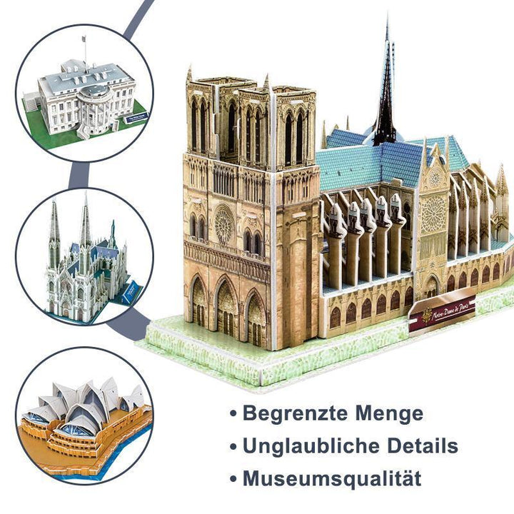 Lisslune | 3D Model Puzzle Landmark around the world