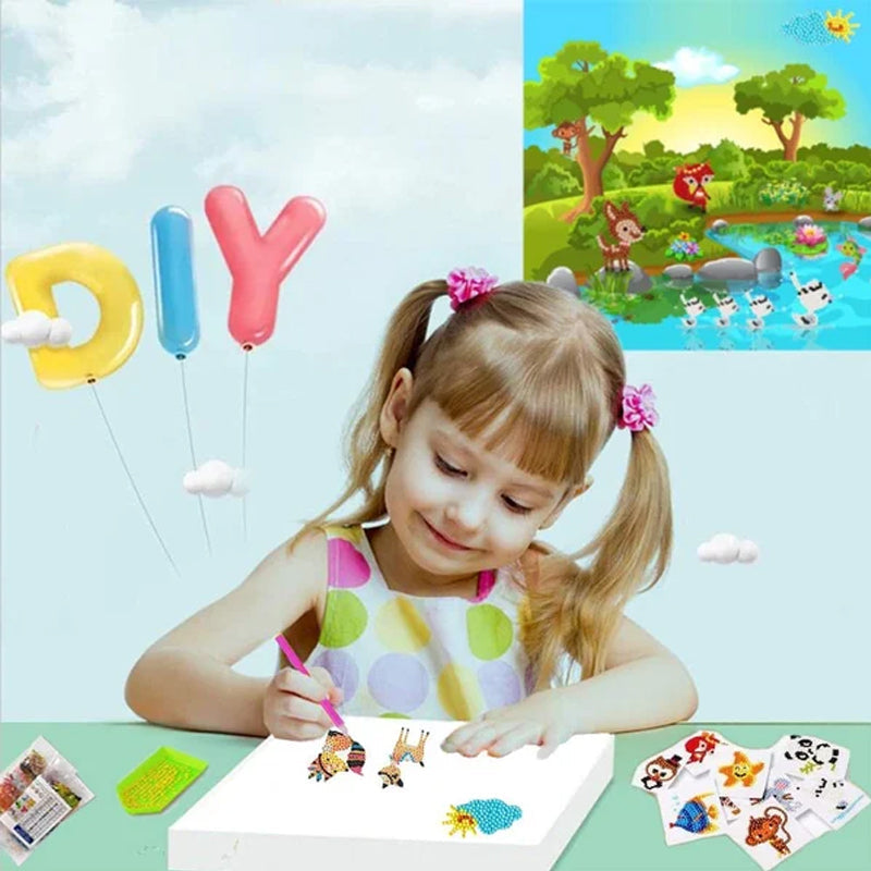 Lisslune | DIY Cartoon Diamond Painting for Kids