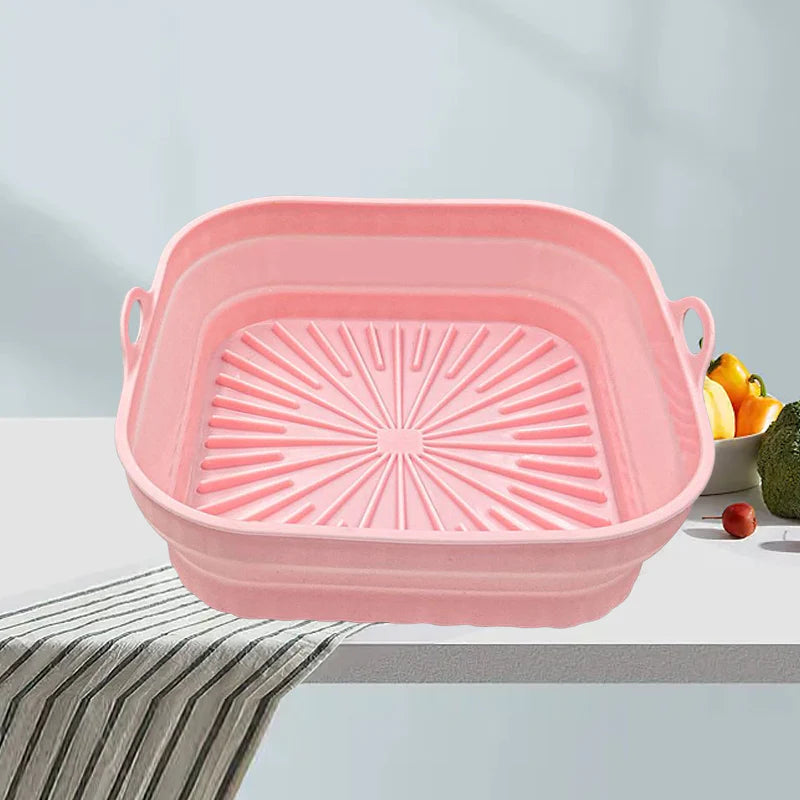 Lisslune | Hot air fryer grill pan made of silicone