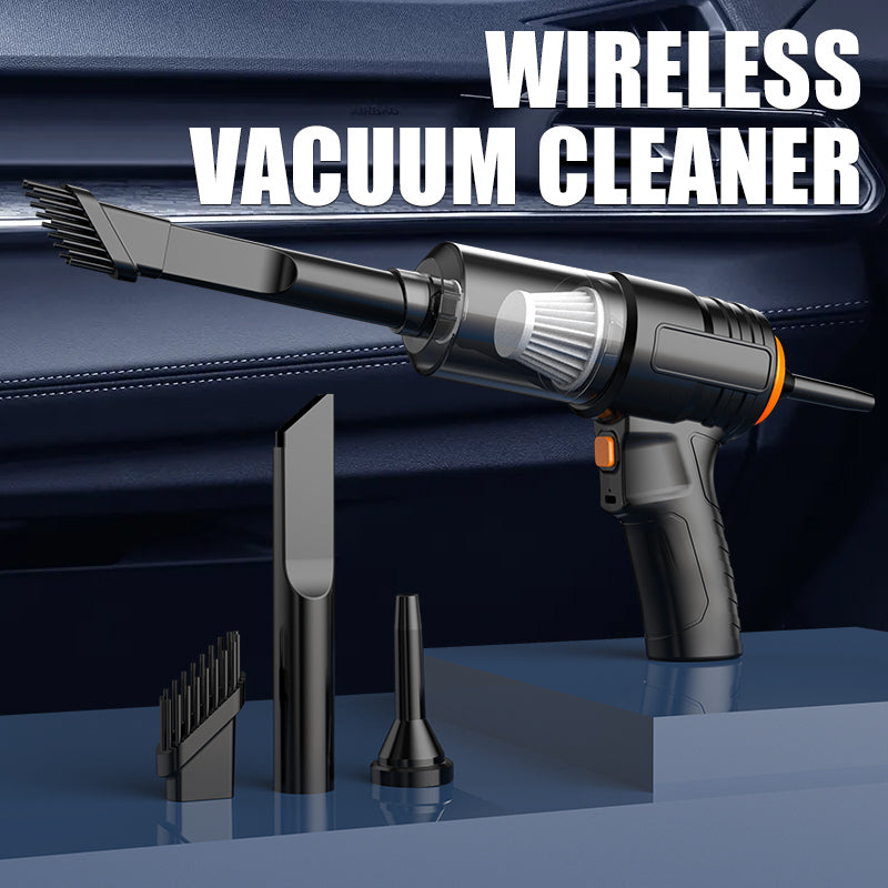 Lisslune | Portable wireless handheld vacuum cleaner, cyclone suction cordless vacuum cleaner, rechargeable vacuum cleaner with strong suction power suitable for cars/offices/homes