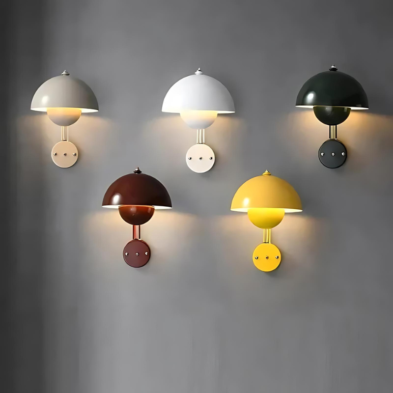 Lisslune | GloomLamp | Modern glossy metal LED wall light