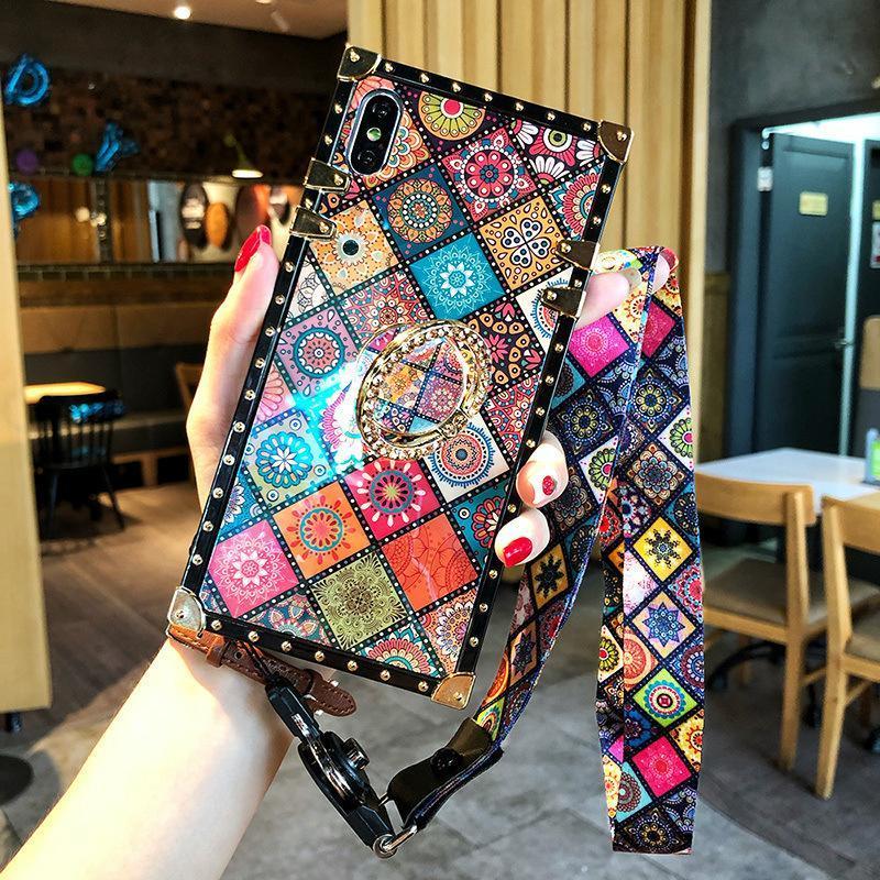 Lisslune | Bohemian Retro Bracket Phone Case for iPhone