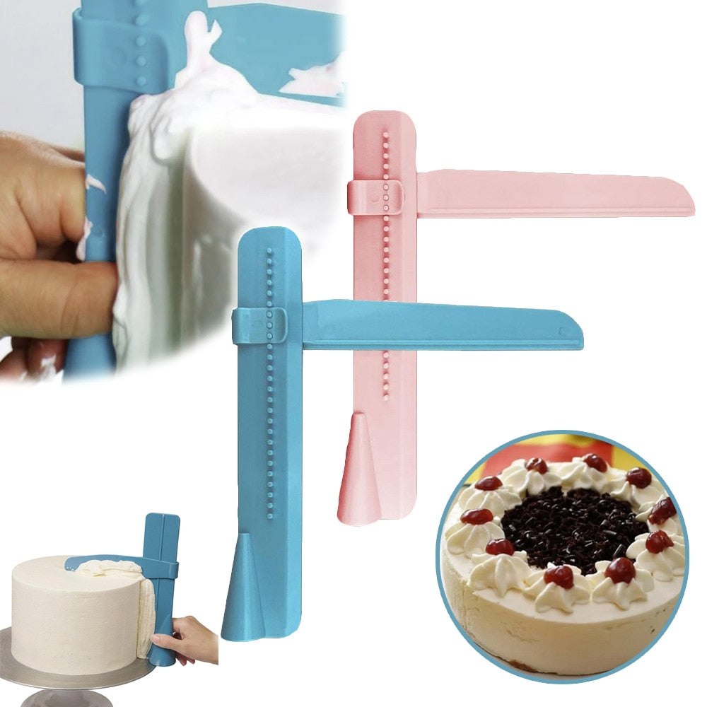 Lisslune | Adjustable Smoother Cake Spatulas