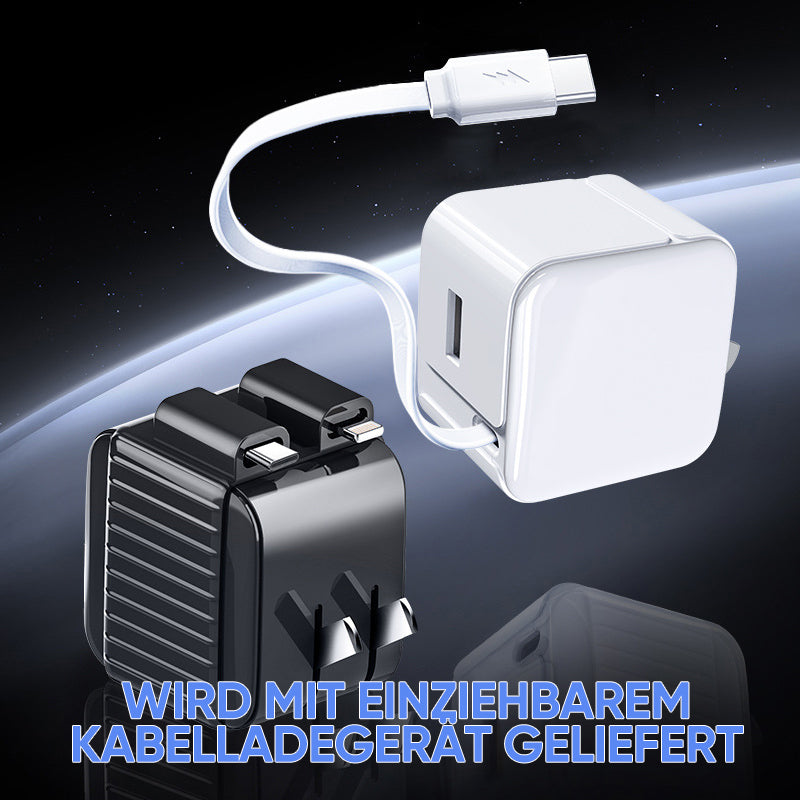 Lisslune | Charger with retractable charging cable