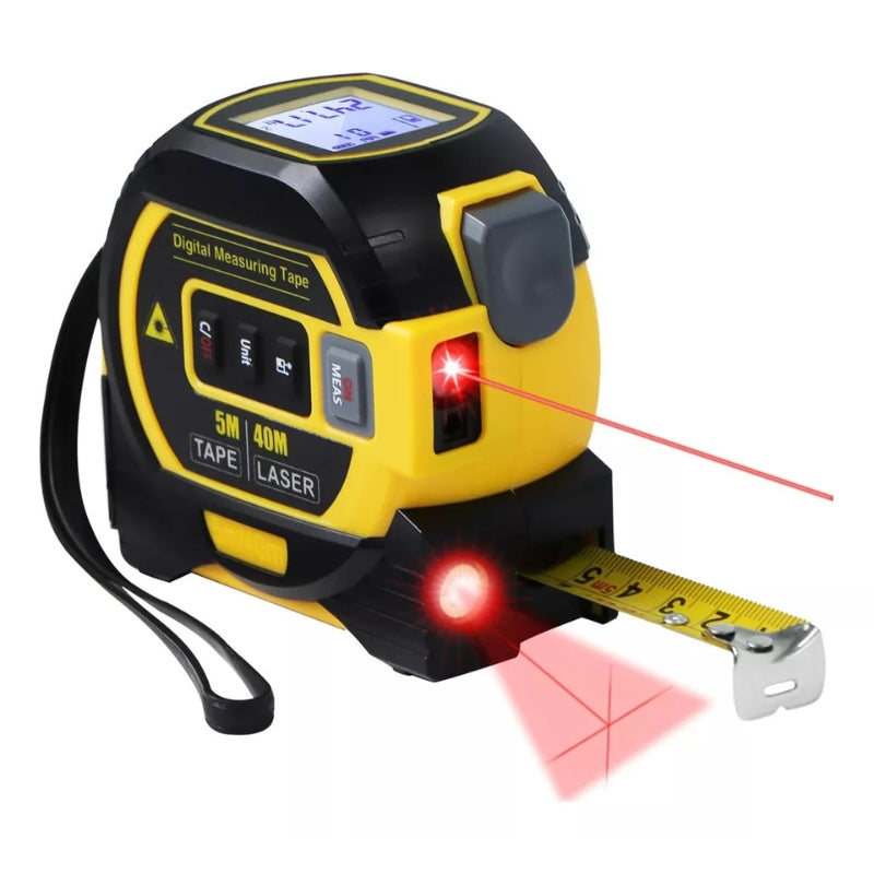 Lisslune | Laser Measuring Ruler | Accurate and Fast Measurements with Laser Precision
