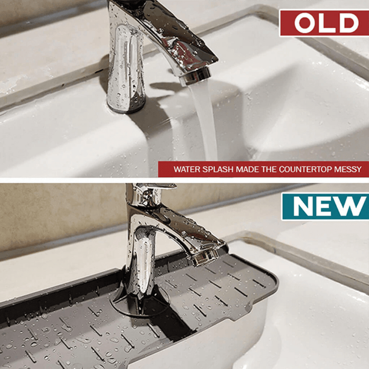Lisslune | Silicone Faucet Handle Drip Tray