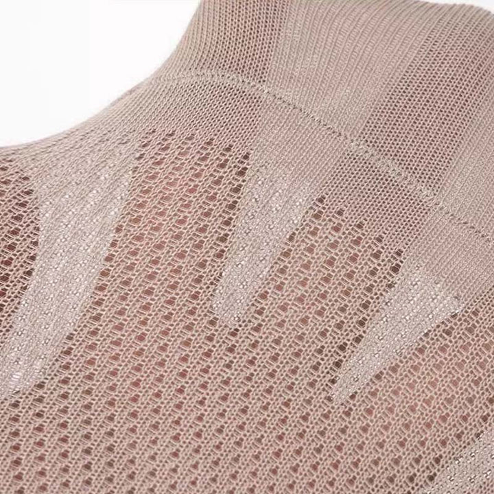 Lisslune | Plus Size Mesh Cotton Socks