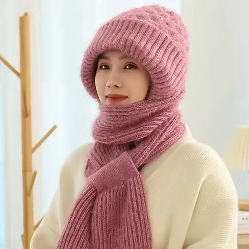 Lisslune | Integrated Hearing Protection Windproof Hat Scarf