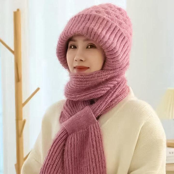 Lisslune | Integrated Hearing Protection Windproof Hat Scarf
