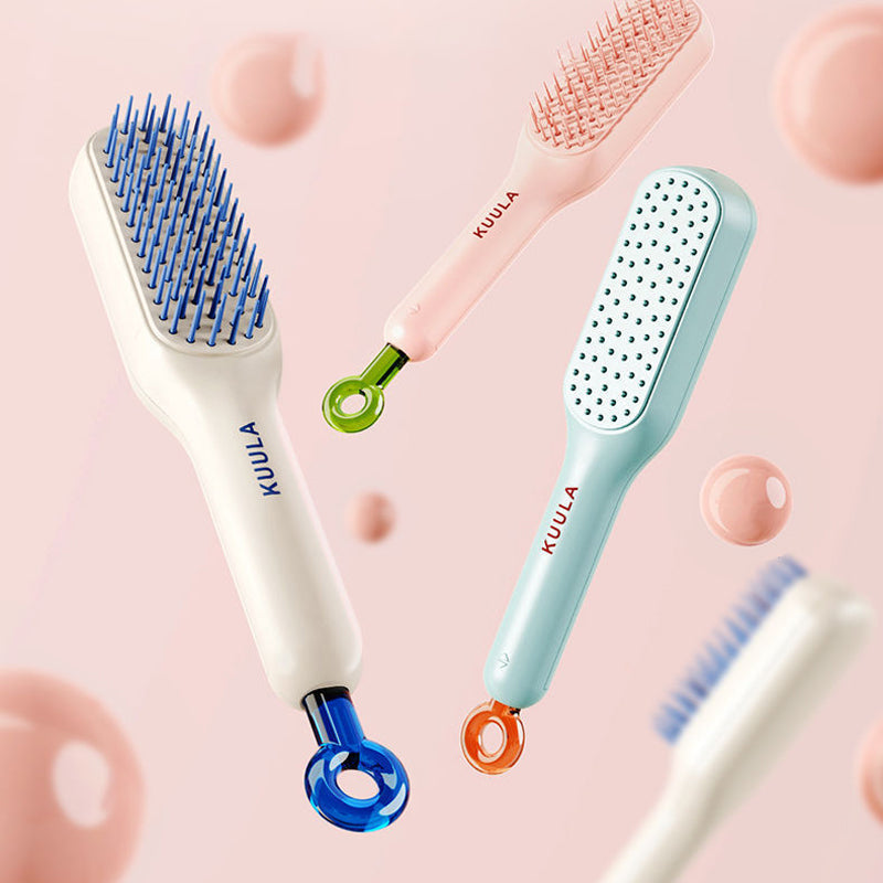 Lisslune | Self-cleaning anti-static massage comb