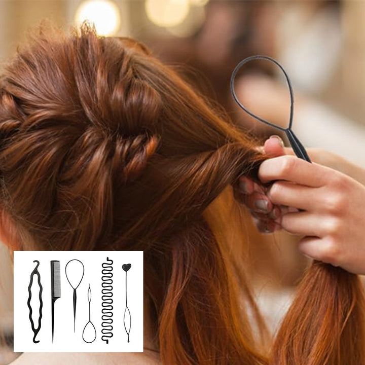 Lisslune | Hair Styling Accessories 6 Piece/Set
