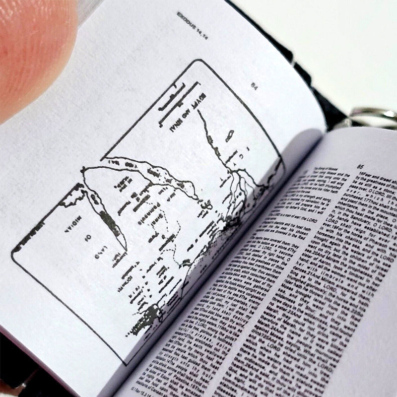 Lisslune | Mini Book Bible Keychain