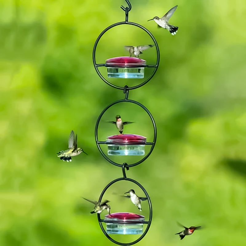 Lisslune | Simple Hummingbird Water Dispenser Made of Metal