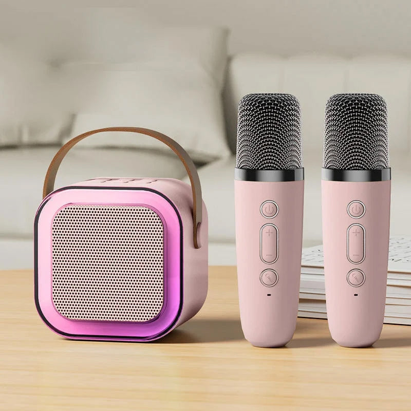 Lisslune | Mini karaoke machine with wireless microphones