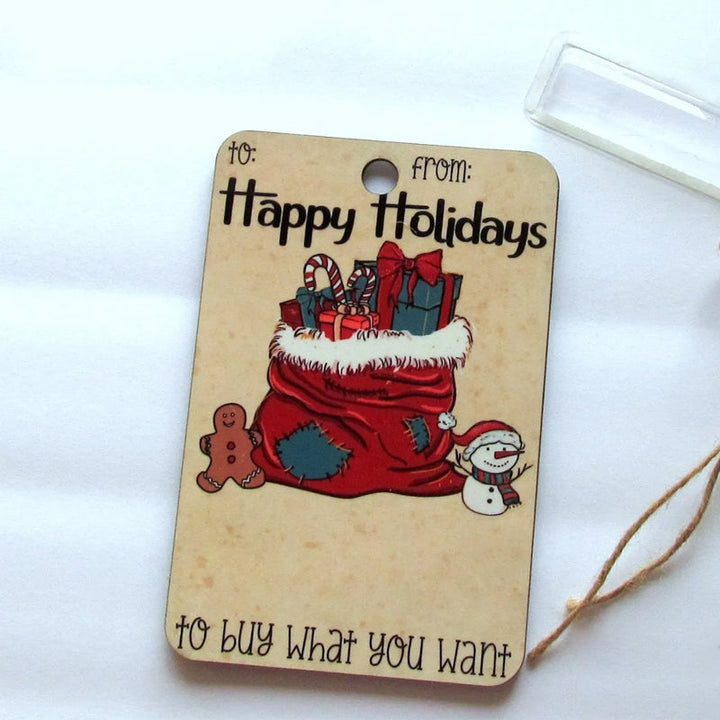 Lisslune | Santa Christmas money holder