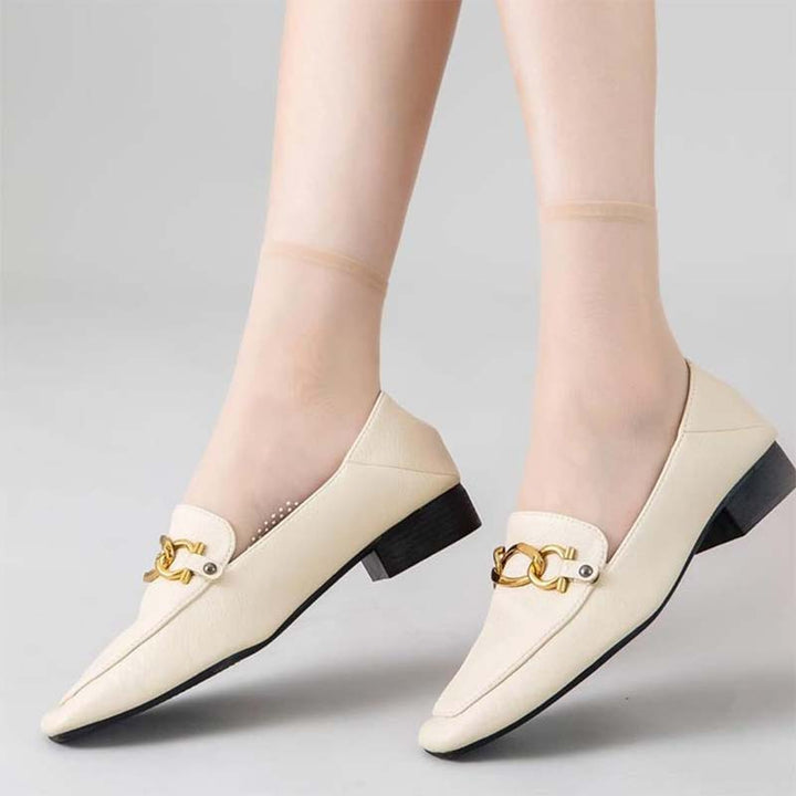Lisslune | Spring Summer Invisible Non-Slip Crystal Silk Socks