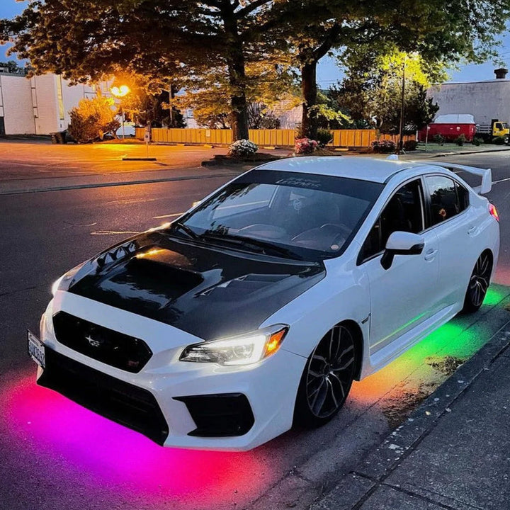 Lisslune | Car Chassis Remote Control Colorful Ambient Lights